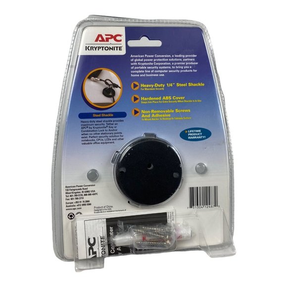 NWT Notebook Computer Laptop Security Lock Anchor for Work Station - Picture 2 of 3